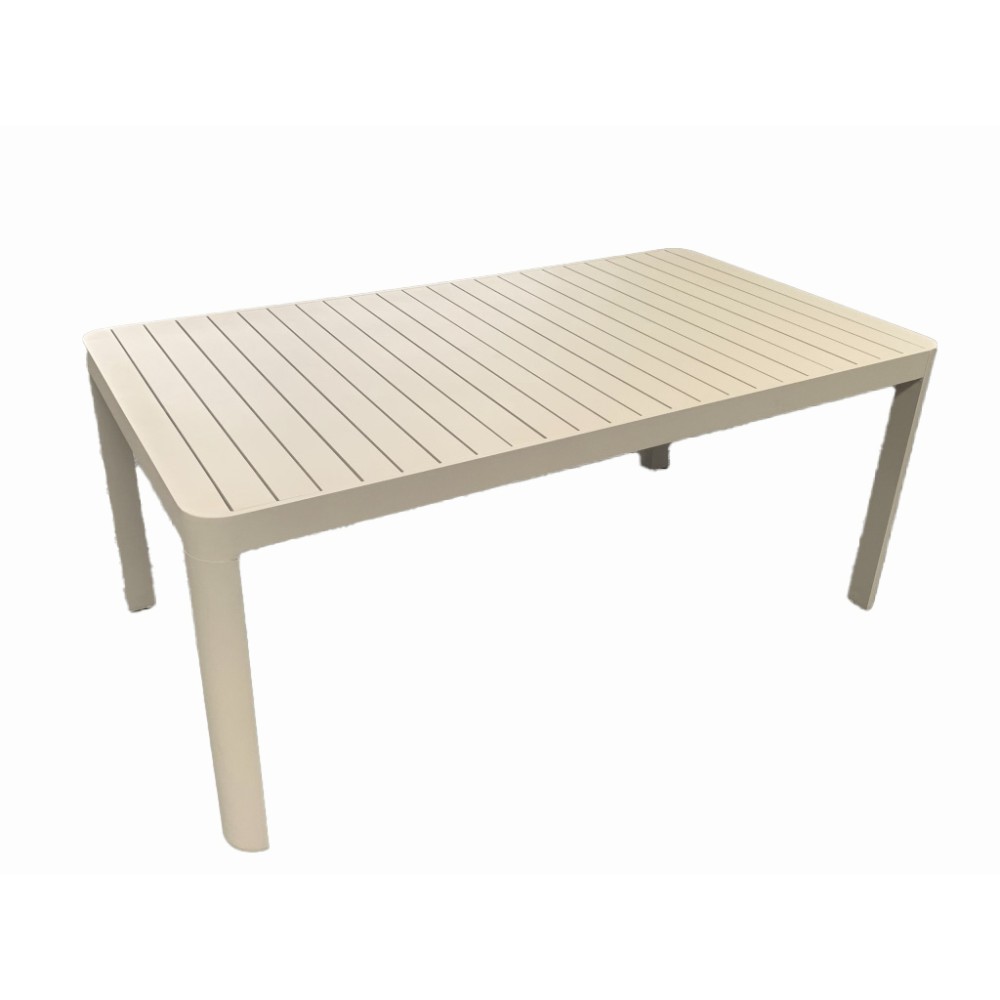 Τραπέζι αλουμινίου Layo επεκτεινόμενο 180cm taupe