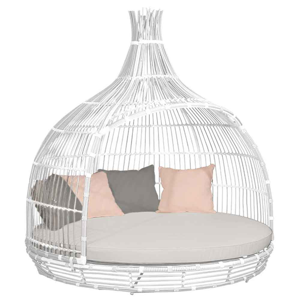 Cottage Daybed White καναπές κρεββάτι αλουμινίου Cottage Daybed White καναπές κρεββάτι αλουμινίου
