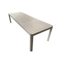 Τραπέζι αλουμινίου Layo επεκτεινόμενο 180cm taupe Τραπέζι αλουμινίου Layo επεκτεινόμενο 180cm taupe