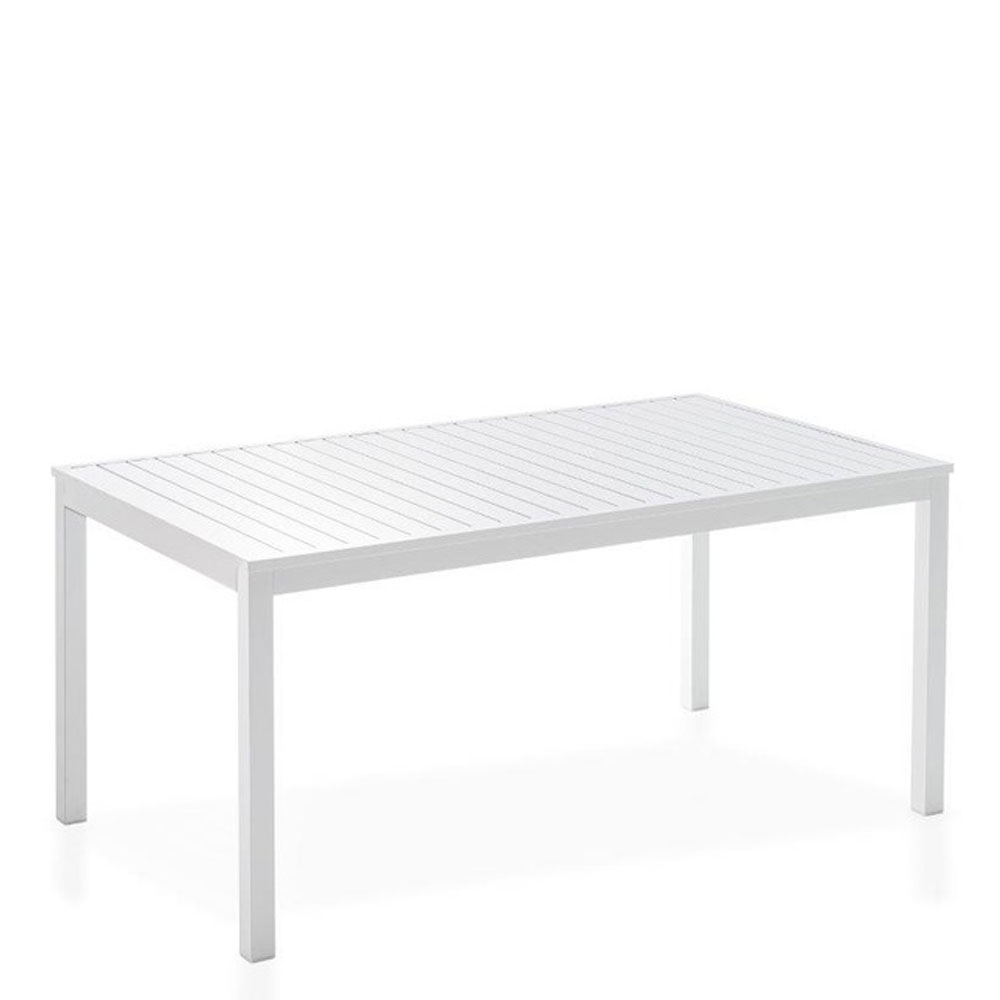 Τραπέζι αλουμινίου Ostuni white 160Χ90Χ75 cm