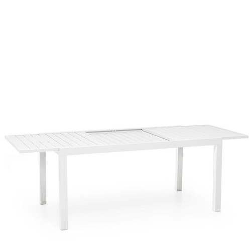 Τραπέζι αλουμινίου Ostuni white επεκτεινόμενο 160/240Χ90Χ75 cm