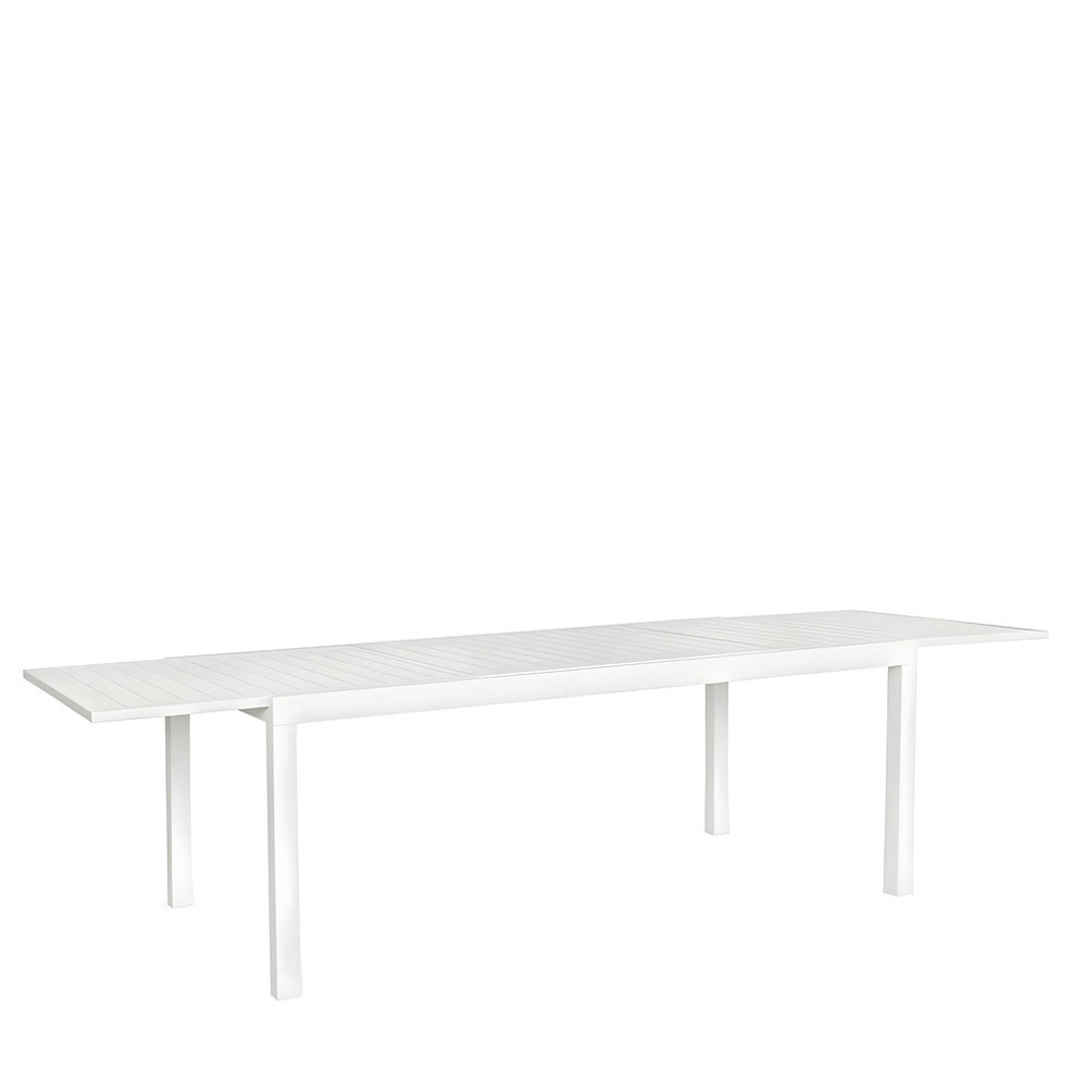Τραπέζι αλουμινίου Ostuni white επεκτεινόμενο 160/240Χ90Χ75 cm Τραπέζι αλουμινίου Ostuni white επεκτεινόμενο 160/240Χ90Χ75 cm