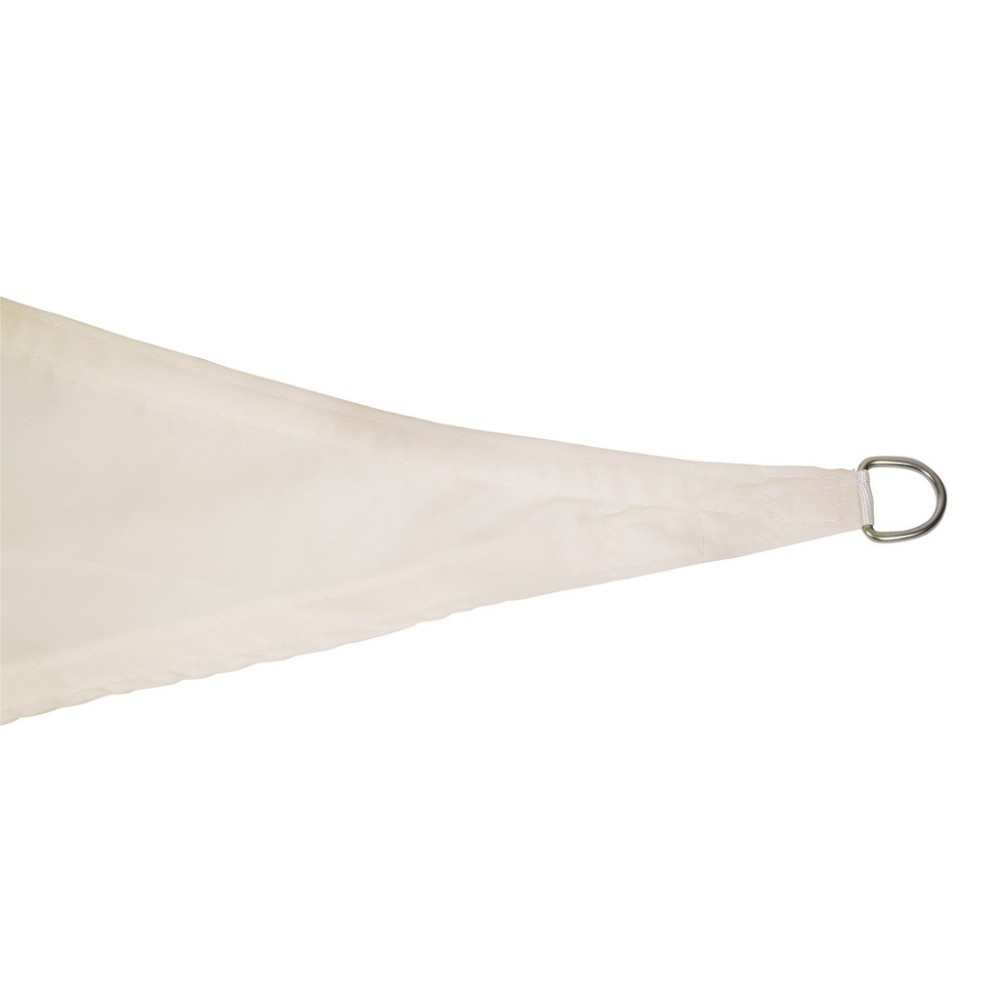 Πανί σκίασης 350x350x350cm τριγωνικό μπεζ χρώμα Πανί σκίασης 350x350x350cm τριγωνικό μπεζ χρώμα