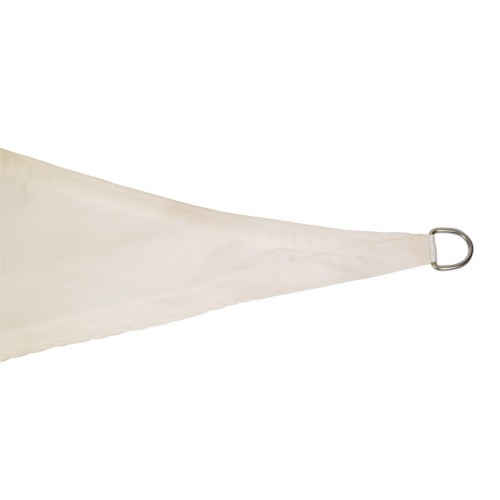 Πανί σκίασης 350x350x350cm τριγωνικό μπεζ χρώμα