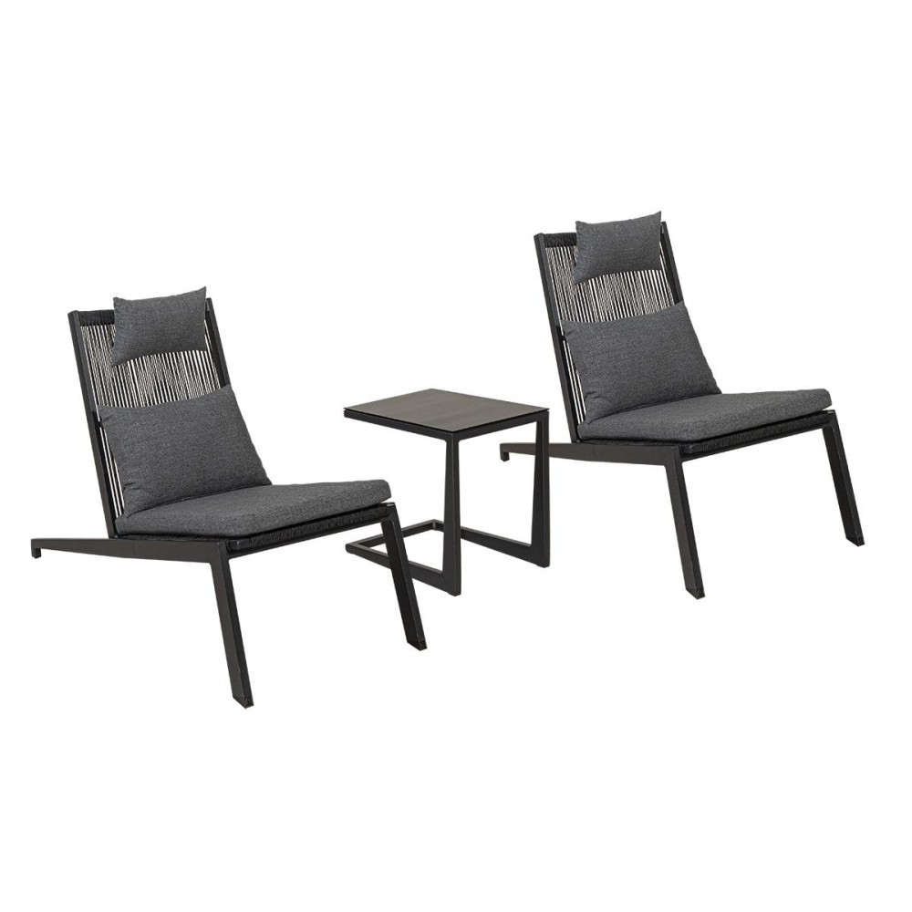 Set καθιστικό κήπου αλουμινίου Nostos 3 τεμάχια Set καθιστικό κήπου αλουμινίου Nostos 3 τεμάχια
