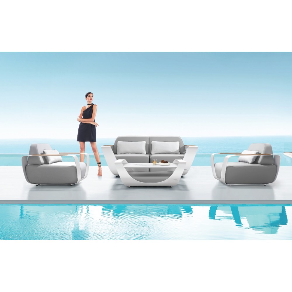 Onda Lounge set 2 σαλόνι αλουμινίου Onda Lounge set 2 σαλόνι αλουμινίου