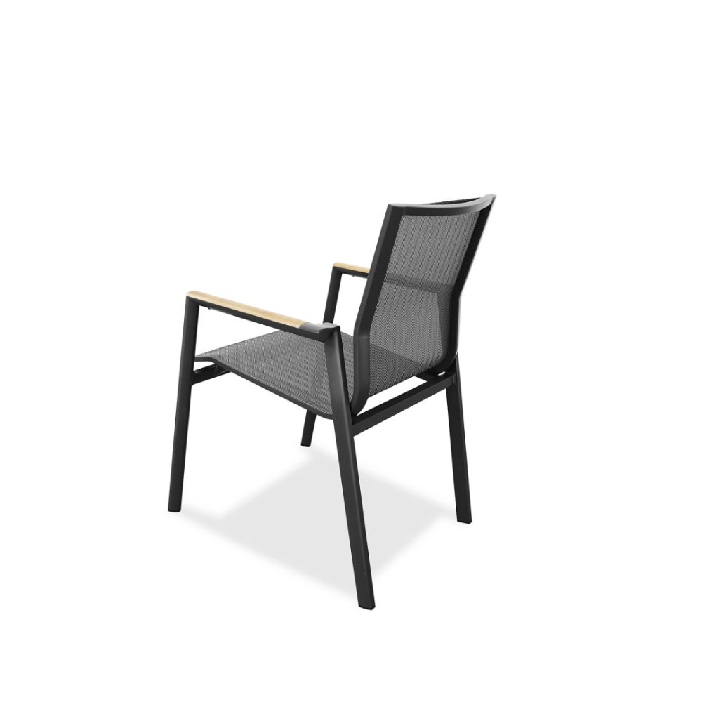 Aspen/D7-Ανθράκι Dining Set