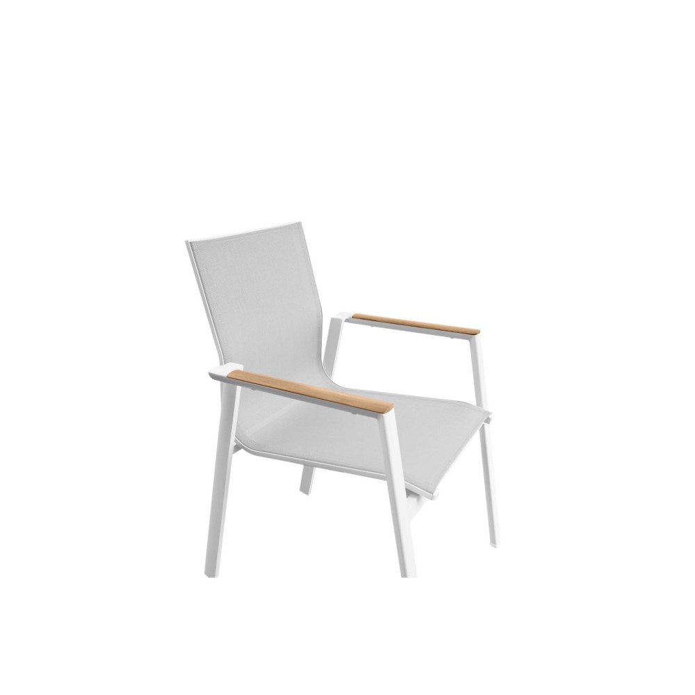Aspen/D7-Λευκό Dining Set