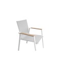 Aspen/D7-Λευκό Dining Set