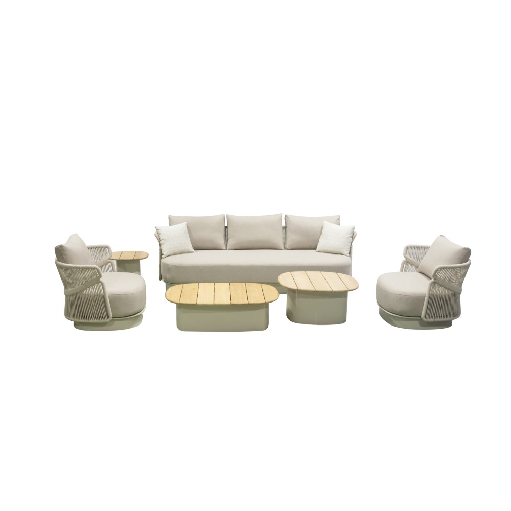 Aio-3 Taupe, Lounge set 6 τεμαχίων Aio-3 Taupe, Lounge set 6 τεμαχίων