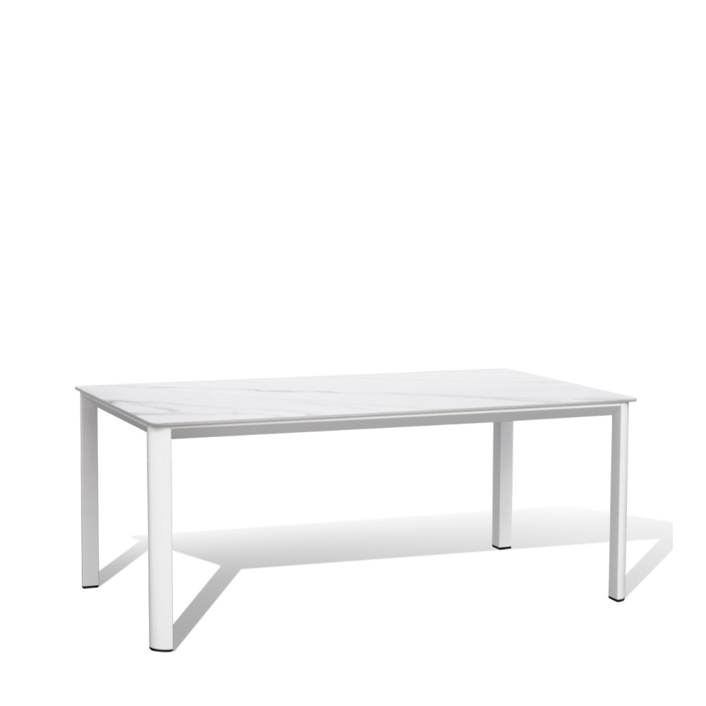 Aspen/D7-Λευκό Dining Set