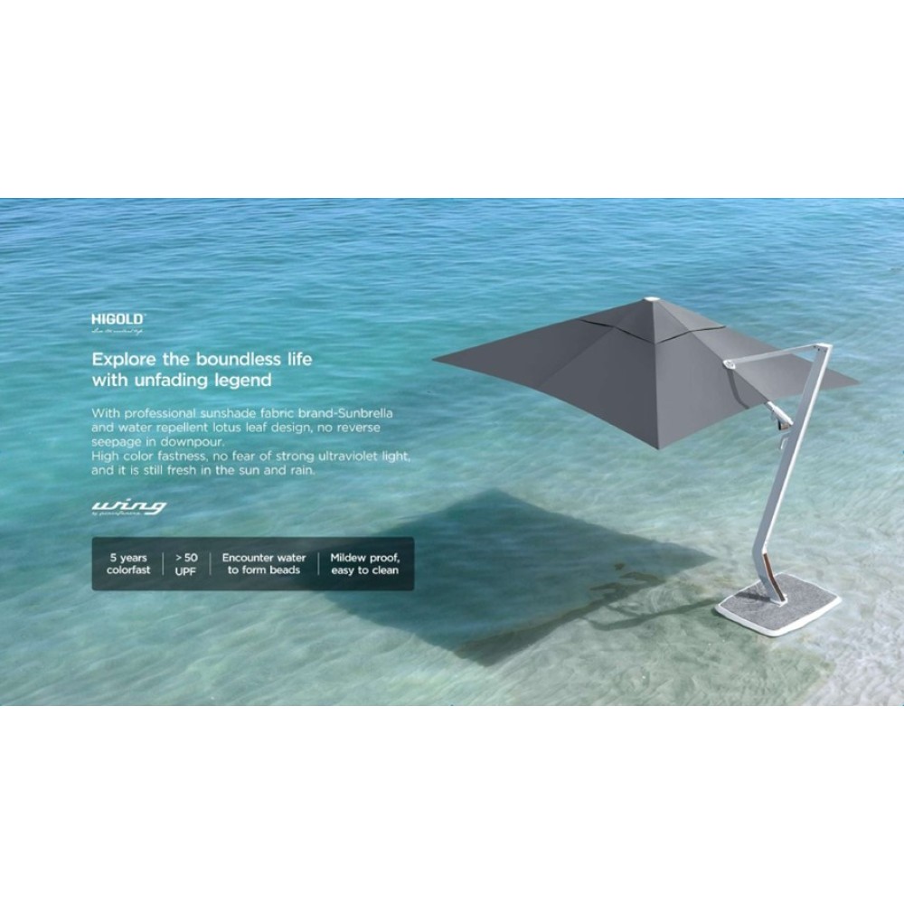 Wing/C-3x3m Γωνιακή Ομπρέλα Wing/C-3x3m Γωνιακή Ομπρέλα