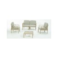 Σετ σαλόνι Garda polypropylene fiber glass 4 τεμάχια Σετ σαλόνι Garda polypropylene fiber glass 4 τεμάχια