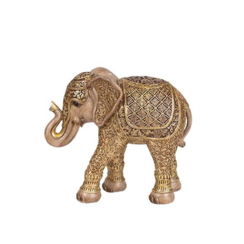 Ελέφαντας χρυσός resin 21x9x18.5cm Ελέφαντας χρυσός resin 21x9x18.5cm