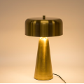 Επιτραπέζιο φωτιστικό μεταλλικό χρυσό 24.5x40cm Επιτραπέζιο φωτιστικό μεταλλικό χρυσό 24.5x40cm