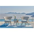 Mini set καθιστικό κήπου γκρι wicker σετ 3 τεμάχια Mini set καθιστικό κήπου γκρι wicker σετ 3 τεμάχια