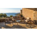 Καθιστικό Σετ San Marino Αλουμινίου Mε Ξύλο Teak ,4 Τεμαχίων Καθιστικό Σετ San Marino Αλουμινίου Mε Ξύλο Teak ,4 Τεμαχίων