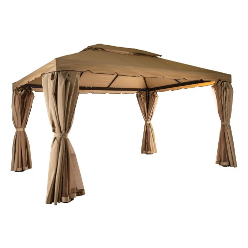 Κιόσκι 300 x 400 x 260cm Με Μεγάλο Αεραγωγό Και Σκελετό Αλουμινίου φ80m