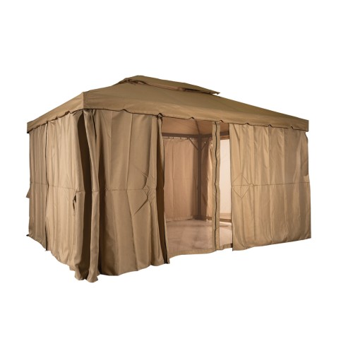Κιόσκι 300 x 400 x 260cm Με Μεγάλο Αεραγωγό Και Σκελετό Αλουμινίου φ80m