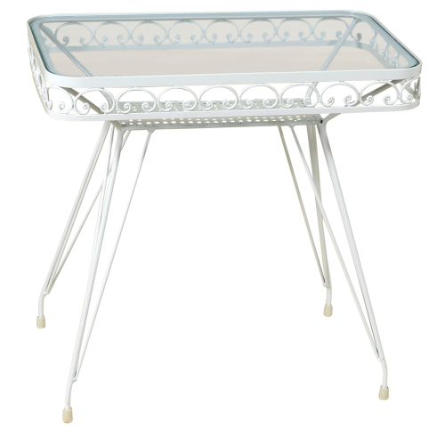 Γαλβανισμένο Χαμηλό Τραπέζι Φερ Φορζέ 65 x 40 x 63cm Γαλβανισμένο Χαμηλό Τραπέζι Φερ Φορζέ 65 x 40 x 63cm