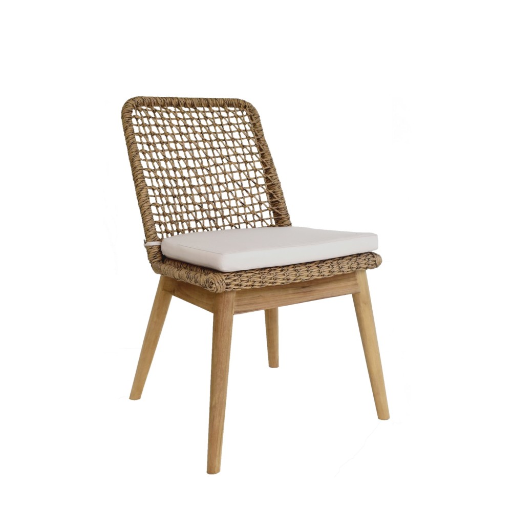 Καρέκλα Sofia Ξύλο Teak- Rattan