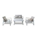 Σαλόνι Aspen-2/Λευκό Lounge Set Σαλόνι Aspen-2/Λευκό Lounge Set