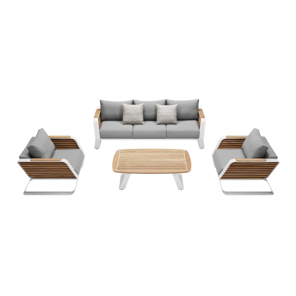Wing Lounge set 3 σαλόνι αλουμινίου Wing Lounge set 3 σαλόνι αλουμινίου