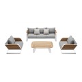 Wing Lounge set 3 σαλόνι αλουμινίου Wing Lounge set 3 σαλόνι αλουμινίου