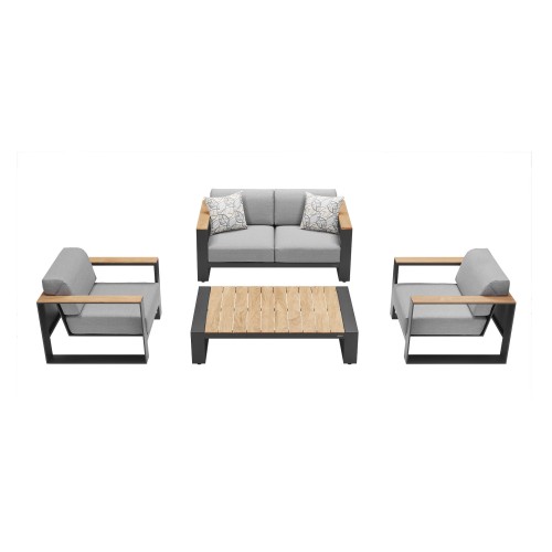 Cambusa-2* Lounge Set σαλόνι κήπου αλουμινίου Cambusa-2* Lounge Set σαλόνι κήπου αλουμινίου