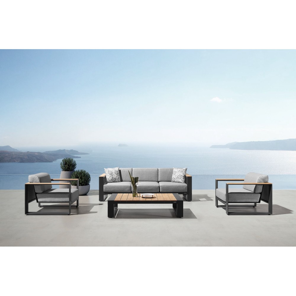 Cambusa-3* Lounge Set σαλόνι κήπου αλουμινίου