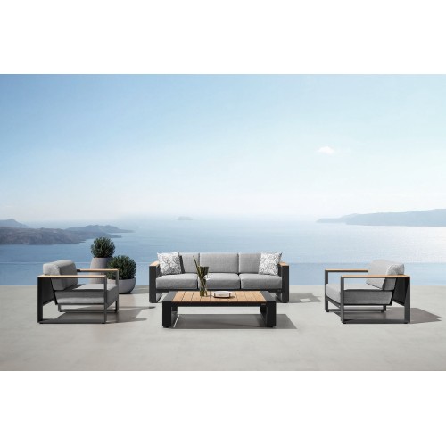 Cambusa-3* Lounge Set σαλόνι κήπου αλουμινίου