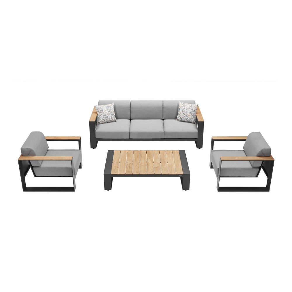 Cambusa-3* Lounge Set σαλόνι κήπου αλουμινίου