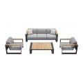 Cambusa-3* Lounge Set σαλόνι κήπου αλουμινίου