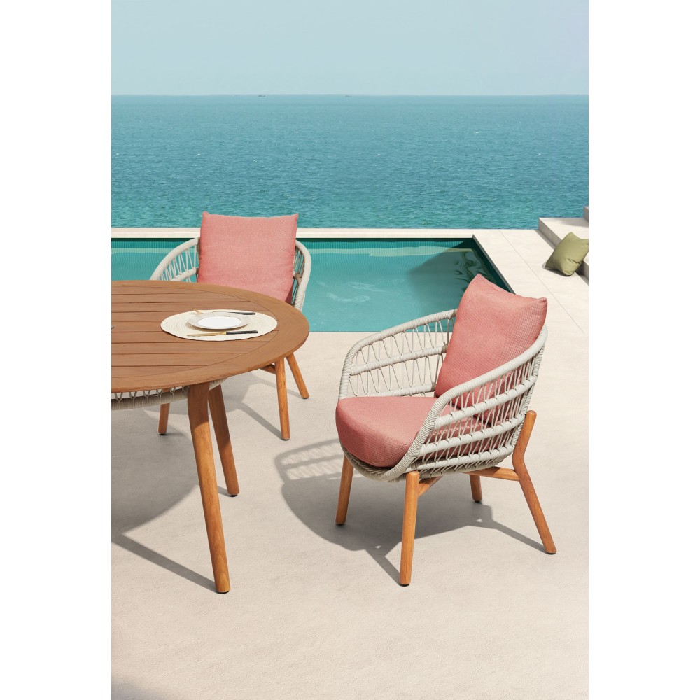 Vasca/D5 Dining Set 5 τεμαχίων