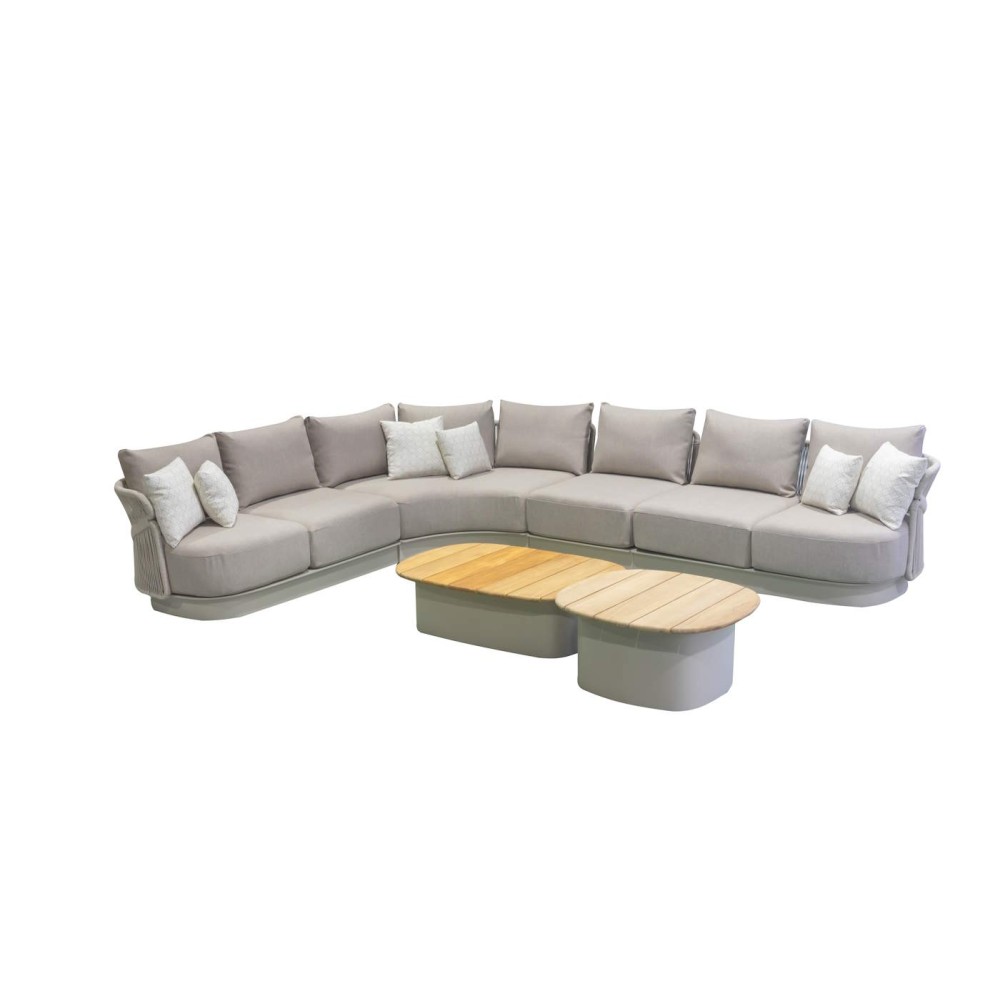 Aio/C6 Taupe* Γωνιακό Lounge Set Aio/C6 Taupe* Γωνιακό Lounge Set