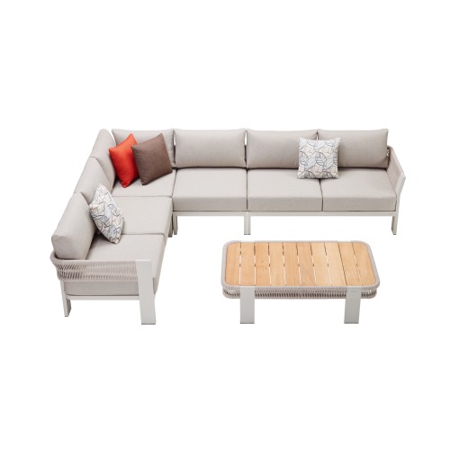 Borromeo/C5 Γωνιακό Lounge Set