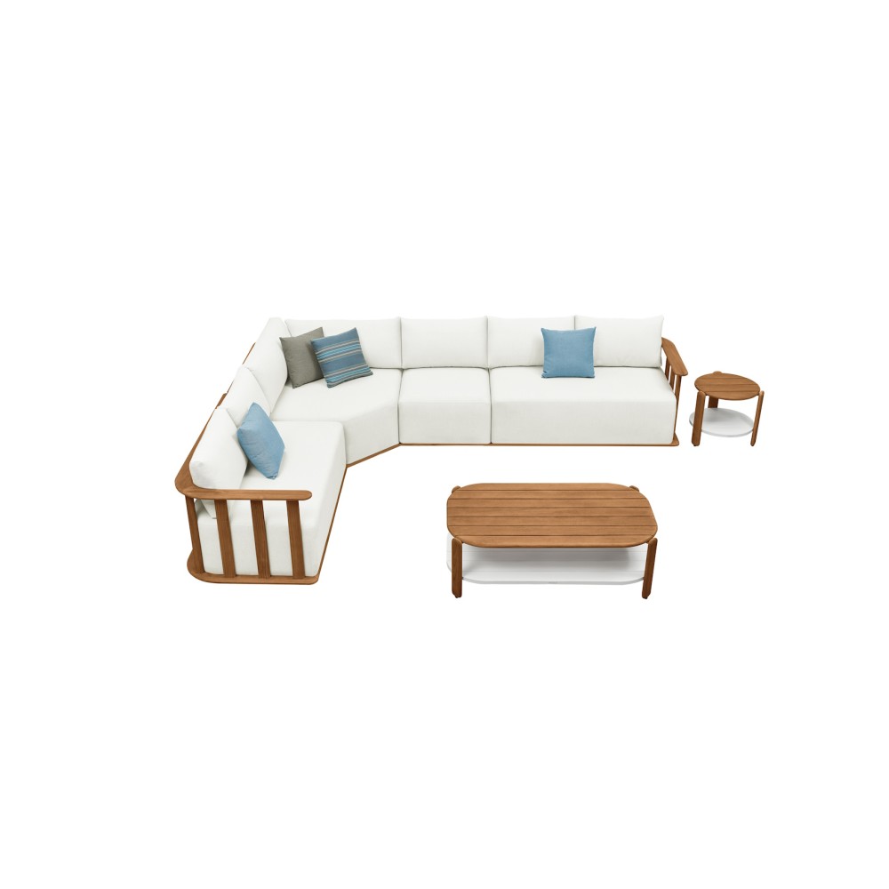 Pallisad/C6* Γωνιακό Lounge Set