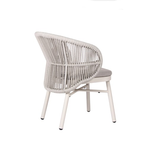 Πολυθρόνα Global/P Grey-White αλουμινίου-rope Πολυθρόνα Global/P Grey-White αλουμινίου-rope