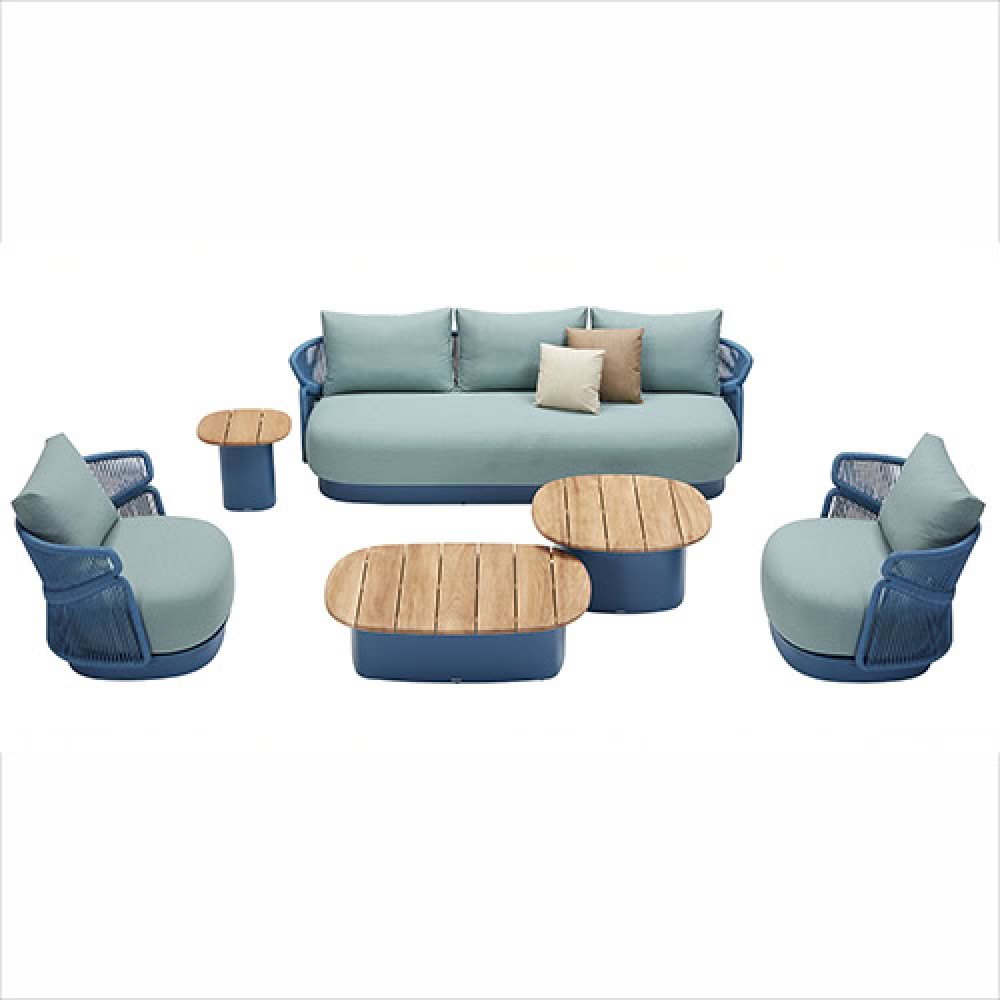 Aio-3 Taupe, Lounge set 6 τεμαχίων