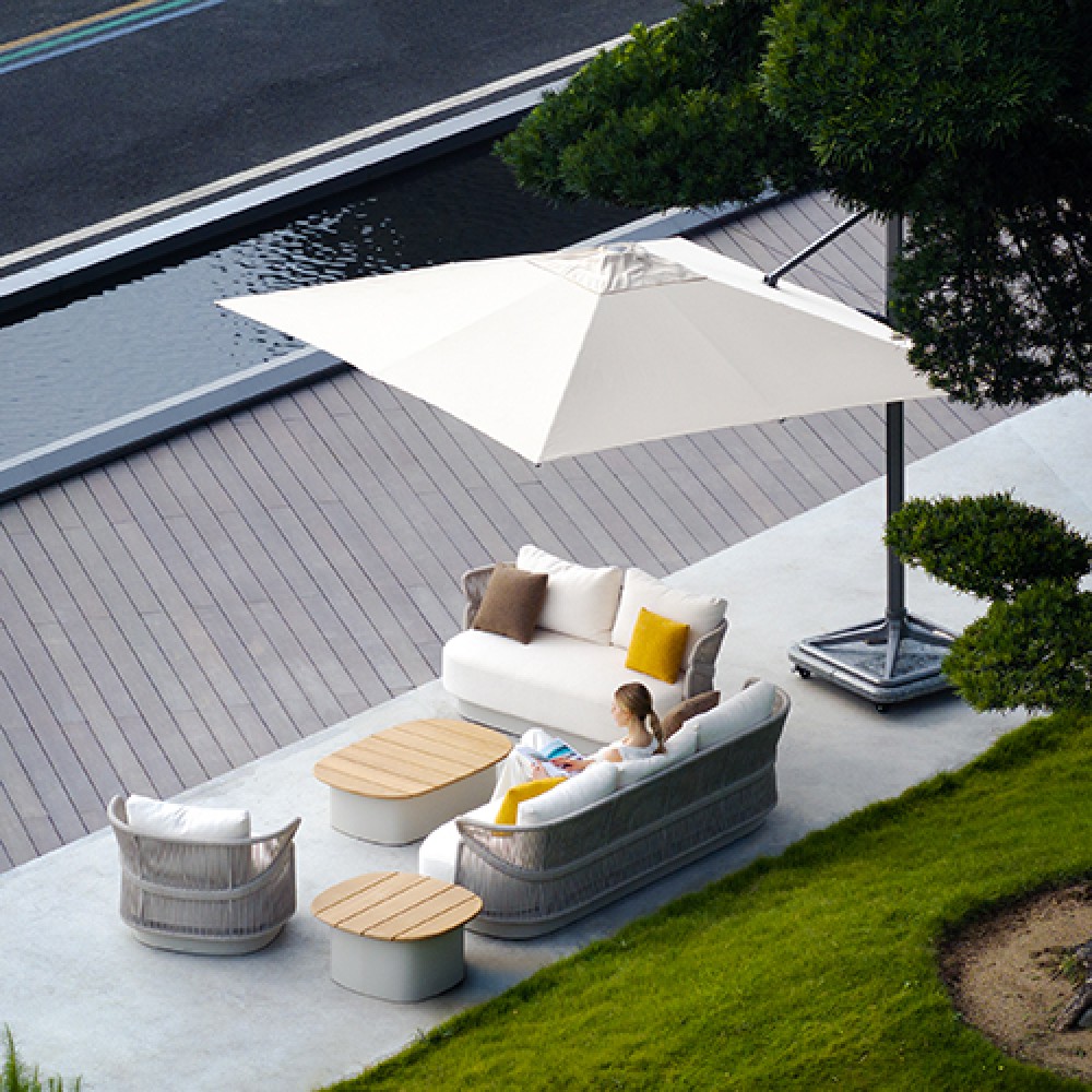 Aio-3 Taupe, Lounge set 6 τεμαχίων