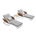 Ξαπλώστρα σετ με τραπεζάκι Wing SLT set