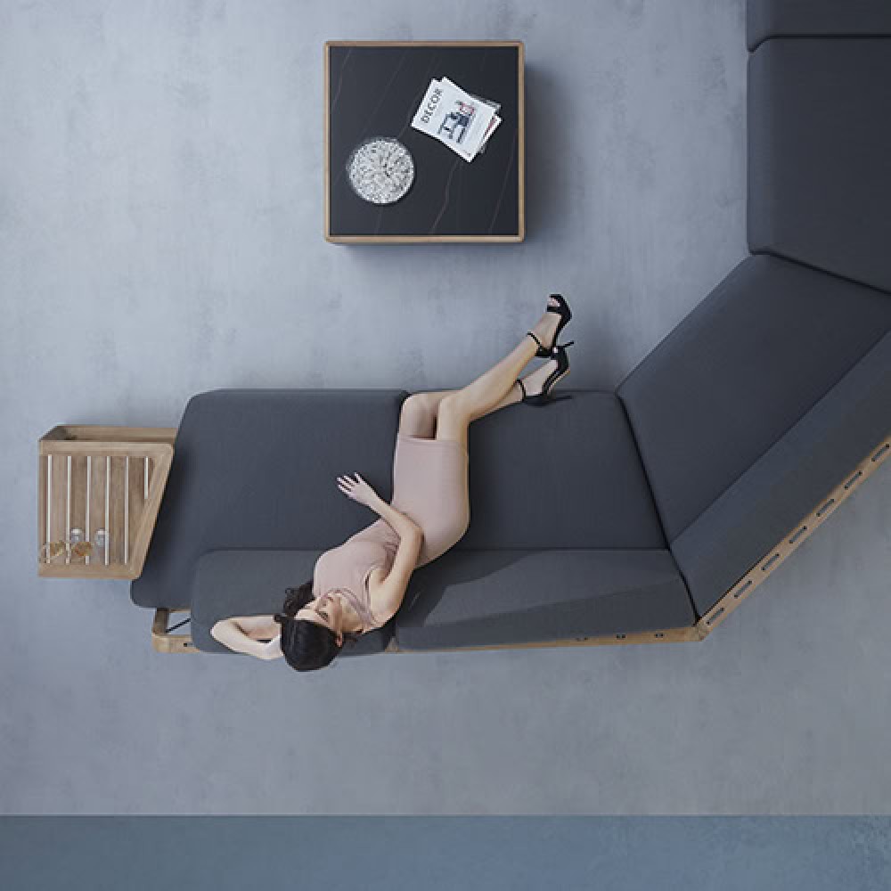 Armonia Corner Lounge set σαλόνι κήπου