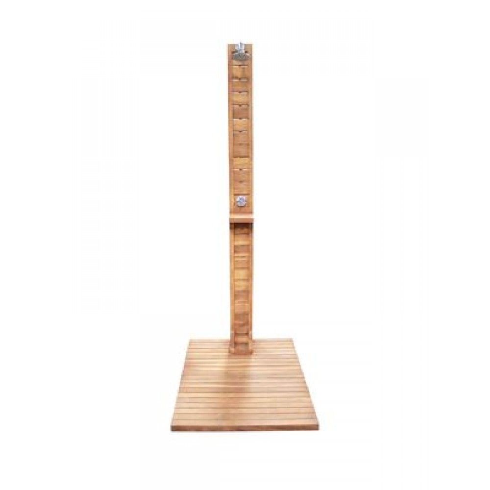 Shower ντουζιέρα teak 80X100Χ220 cm