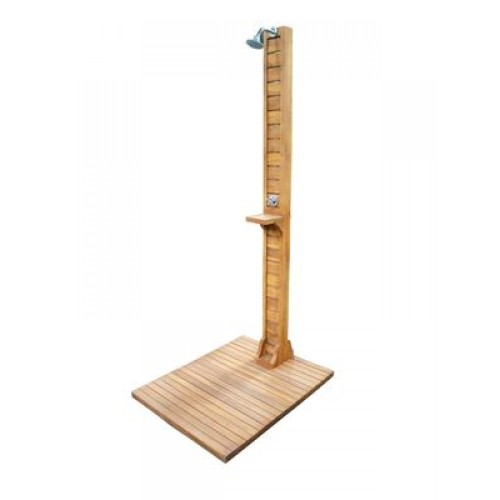 Shower ντουζιέρα teak 80X100Χ220 cm