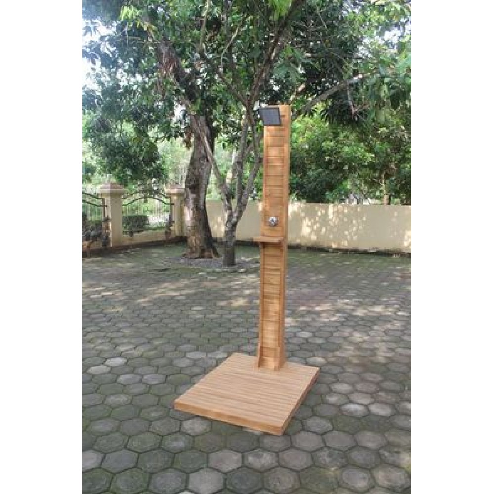 Shower ντουζιέρα teak 80X100Χ220 cm