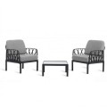 Σετ Garda Terrace polypropylene fiber glass 3 τεμάχια Σετ Garda Terrace polypropylene fiber glass 3 τεμάχια