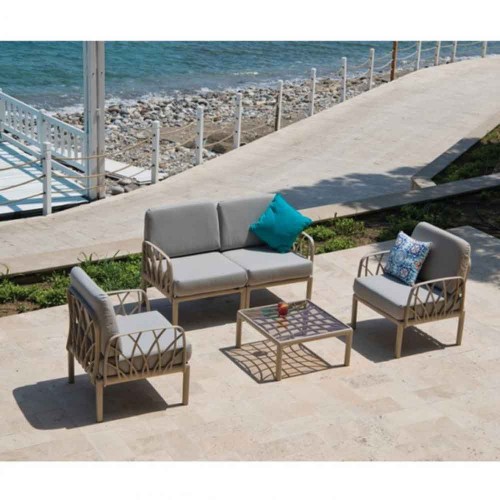 Σετ σαλόνι Garda polypropylene fiber glass 4 τεμάχια Σετ σαλόνι Garda polypropylene fiber glass 4 τεμάχια