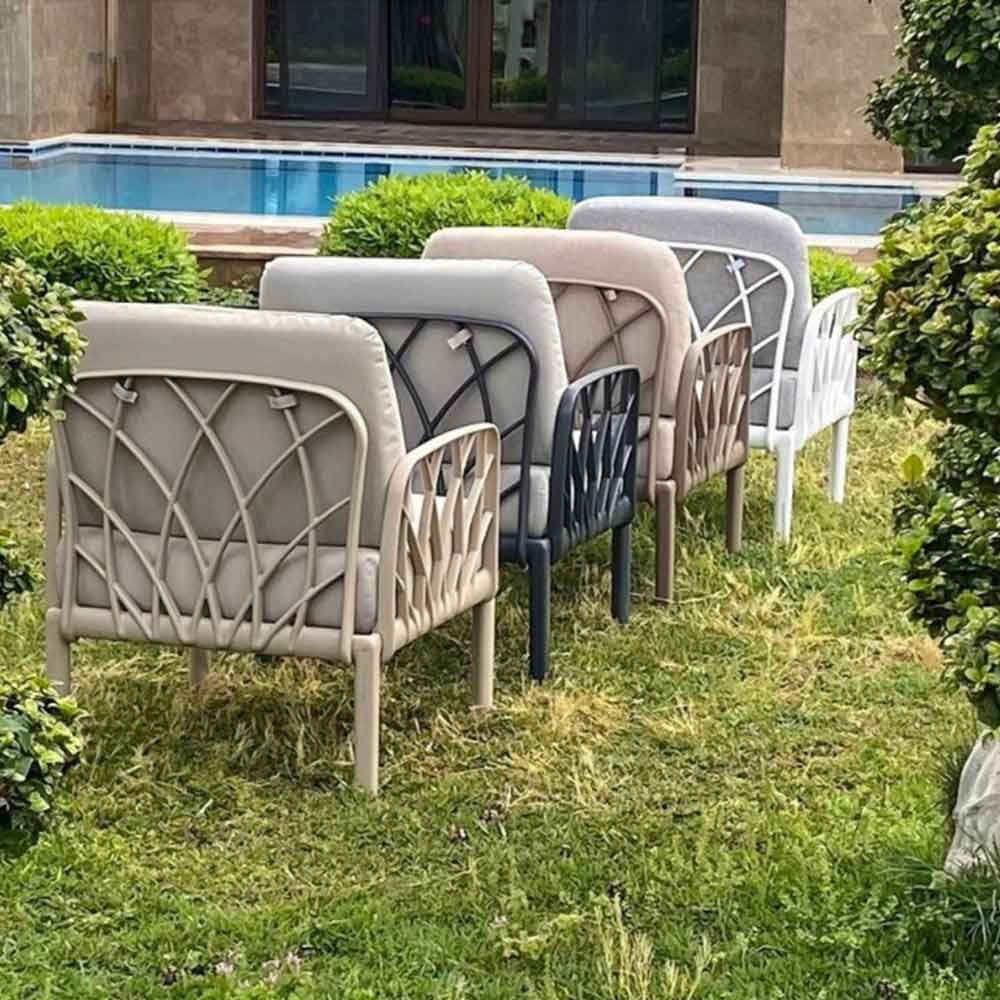Σετ σαλόνι Garda polypropylene fiber glass 4 τεμάχια Σετ σαλόνι Garda polypropylene fiber glass 4 τεμάχια