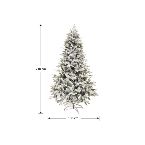 Δέντρο Frosted Alpine 210εκ χιονισμένο Δέντρο Frosted Alpine 210εκ χιονισμένο