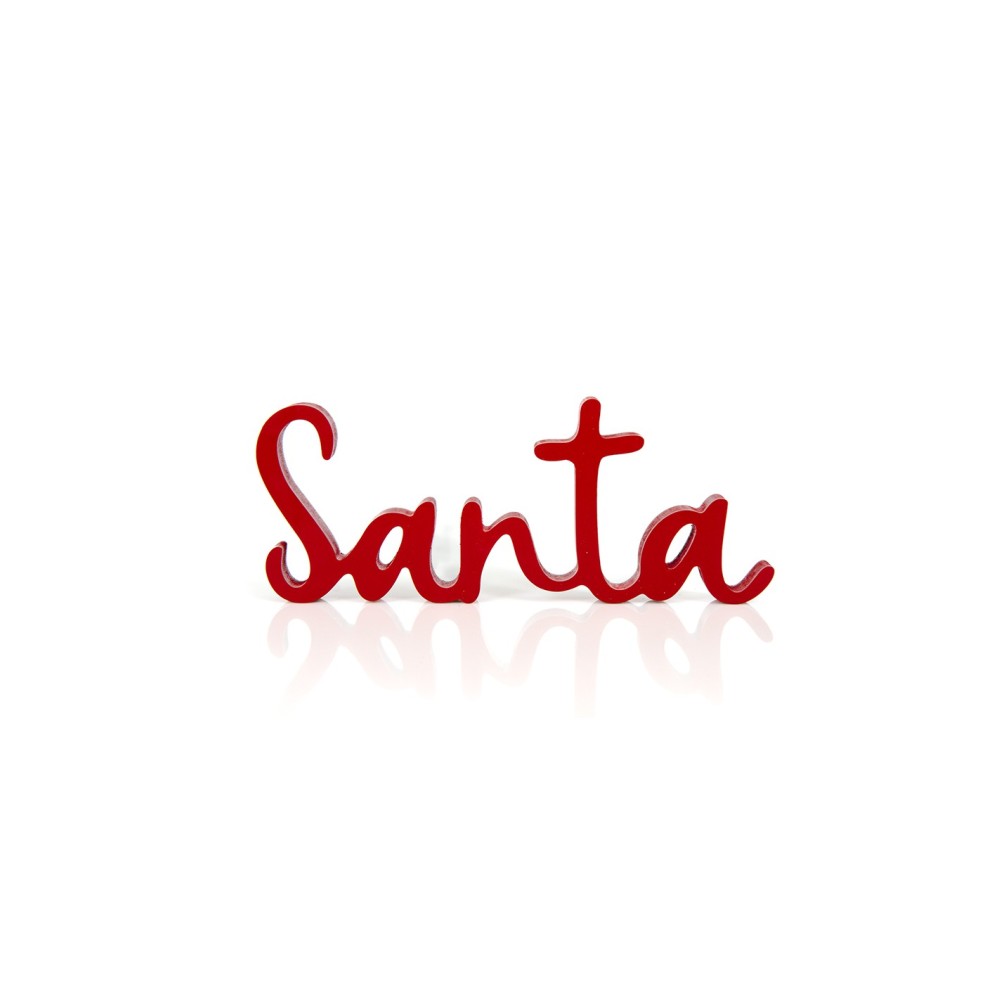 Χριστουγεννιάτικο Ξύλινο Διακοσμητικό ''SANTA'' σε 2 μεγέθη Χριστουγεννιάτικο Ξύλινο Διακοσμητικό ''SANTA'' σε 2 μεγέθη